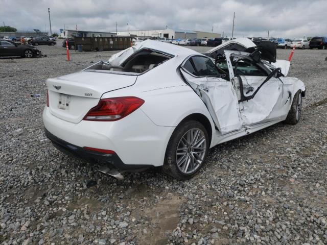 Photo 4 from auction – 2020 GENESIS G70 with VIN KMTG64LAXLU056390