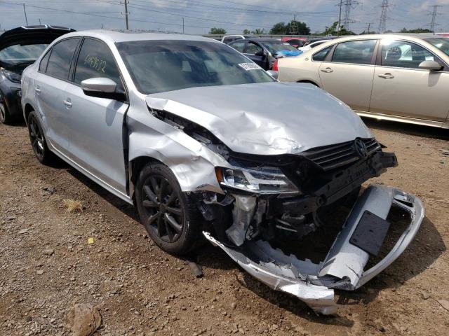 VOLKSWAGEN JETTA SE 2012 with VIN 3VWDP7AJ1CM341807 - Photo from auction