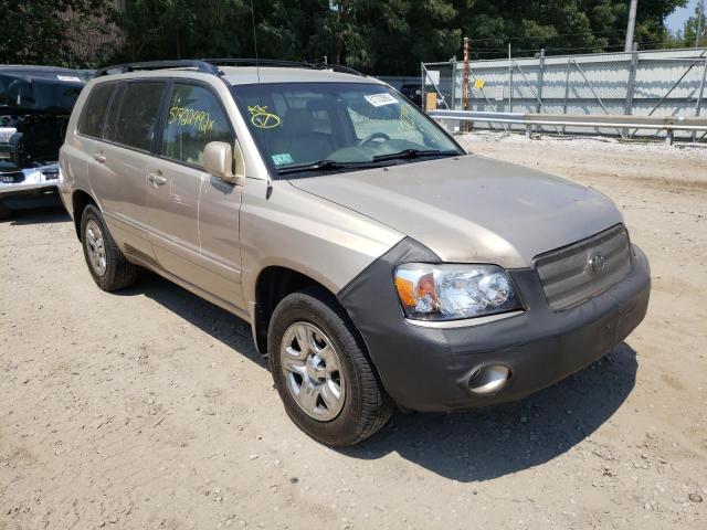 TOYOTA HIGHLANDER 2004 with VIN JTEGD21A240100219 - Photo from auction