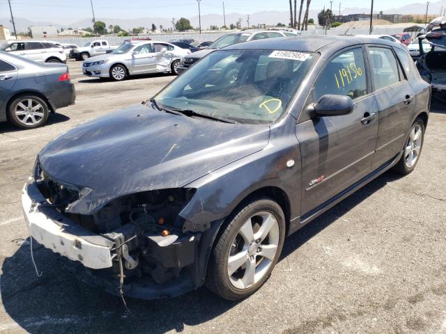 Photo 2 from auction – 2005 MAZDA 3 HATCHBAC with VIN JM1BK343851295195
