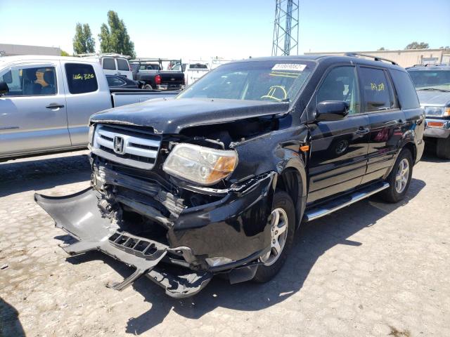 Photo 2 from auction – 2007 HONDA PILOT EXL with VIN 2HKYF18787H531369