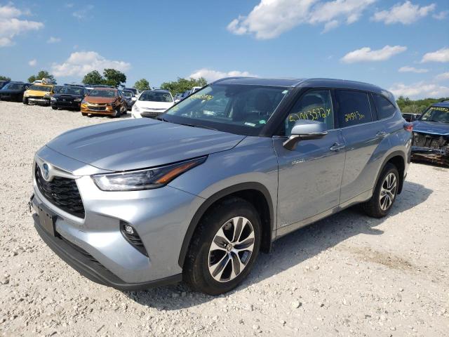 Photo 2 from auction – 2021 TOYOTA HIGHLANDER with VIN 5TDHBRCHXMS022951