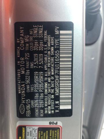 Photo 10 from auction – 2015 HYUNDAI SANTA FE with VIN KM8SRDHF7FU116565