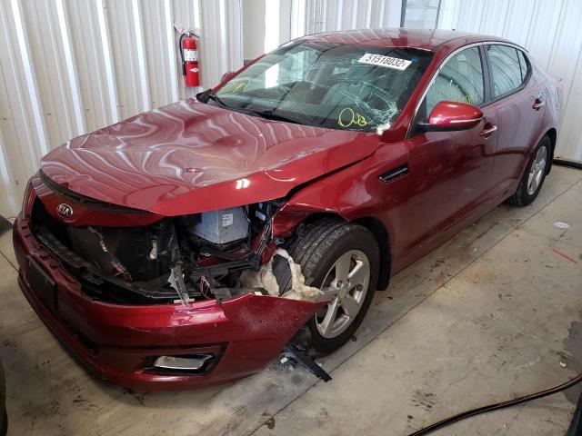 Photo 2 from auction – 2014 KIA OPTIMA LX with VIN 5XXGM4A79EG343434