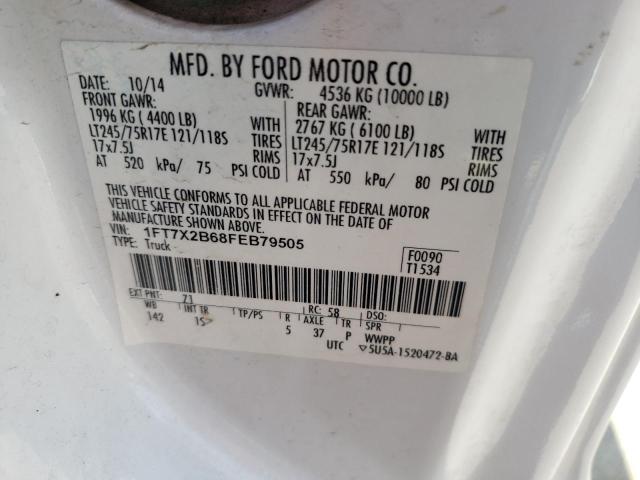 Photo 10 from auction – 2015 FORD F250 SUPER with VIN 1FT7X2B68FEB79505