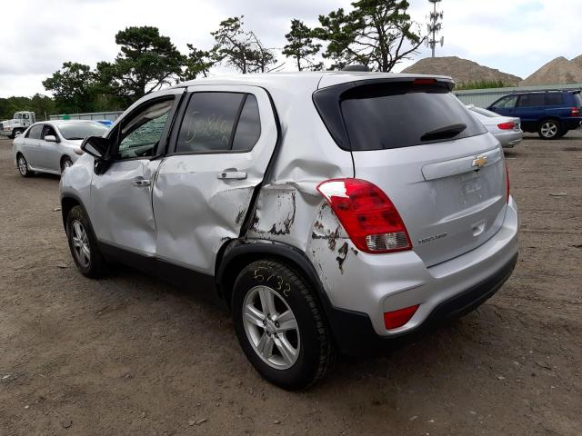 Photo 3 from auction – 2019 CHEVROLET TRAX LS with VIN 3GNCJNSBXKL247884