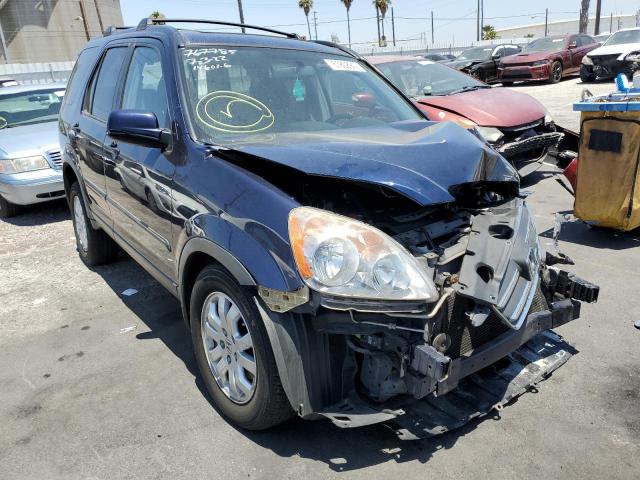 HONDA CR-V EX 2006 with VIN JHLRD78886C061668 - Photo from auction