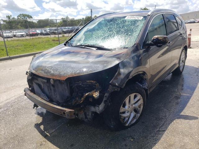 Photo 2 from auction – 2015 HONDA CR-V EXL with VIN 2HKRM3H77FH528922