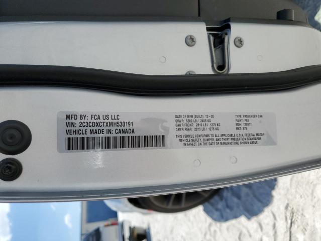 Photo 10 from auction – 2021 DODGE CHARGER R/ with VIN 2C3CDXCTXMH530191
