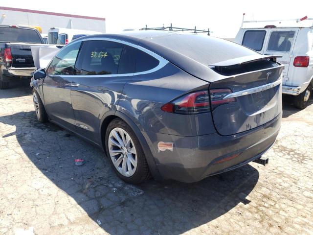 Photo 3 from auction – 2020 TESLA MODEL X with VIN 5YJXCBE2XLF247639