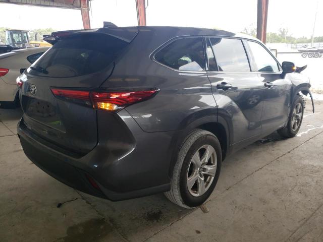 Photo 4 from auction – 2021 TOYOTA HIGHLANDER with VIN 5TDCZRAH0MS533920