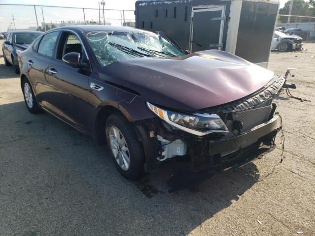 KIA OPTIMA LX 2016 with VIN 5XXGT4L31GG092473 - Photo from auction