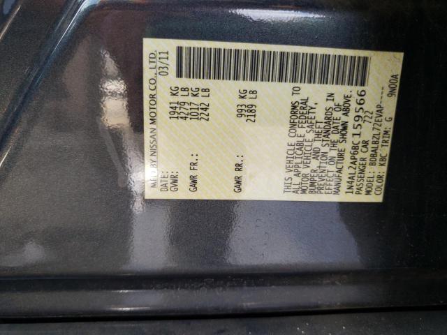 Foto 10 de la subasta – 2011 NISSAN ALTIMA BAS con VIN 1N4AL2AP6BC159566