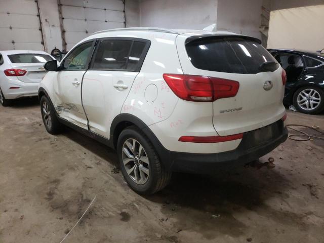 Photo 3 from auction – 2014 KIA SPORTAGE B with VIN KNDPB3ACXE7656739
