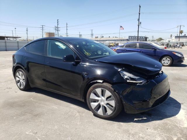TESLA MODEL Y 2021 with VIN 5YJYGDEE2MF303749 - Photo from auction