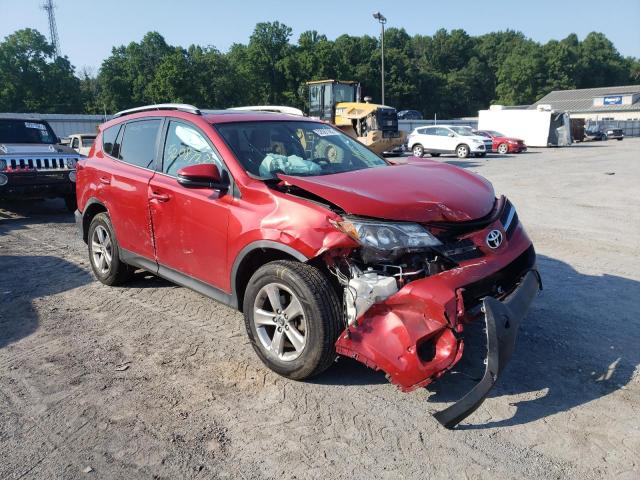 TOYOTA RAV4 XLE 2015 with VIN 2T3RFREV9FW282481 - Photo from auction