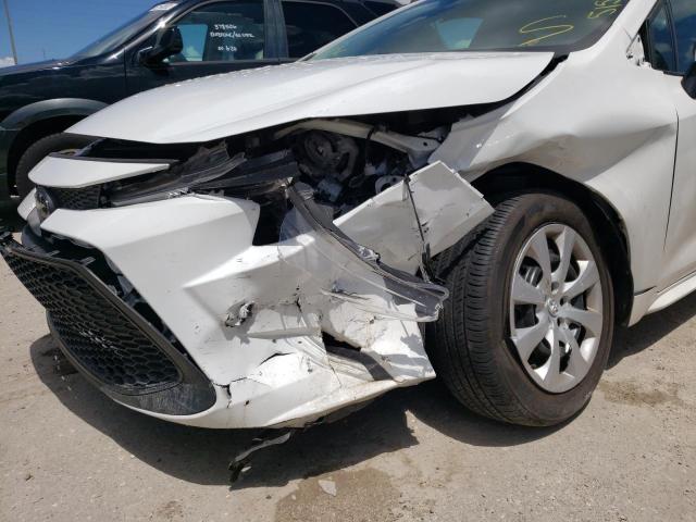 Photo 9 from auction – 2021 TOYOTA COROLLA LE with VIN 5YFEPMAE5MP170482