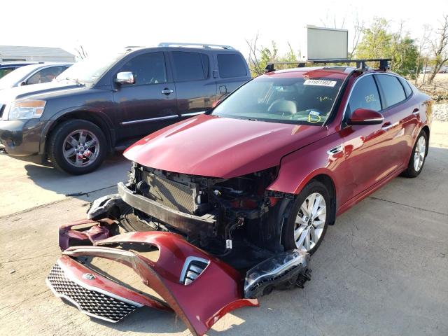 Photo 2 from auction – 2018 KIA OPTIMA LX with VIN 5XXGT4L31JG214918