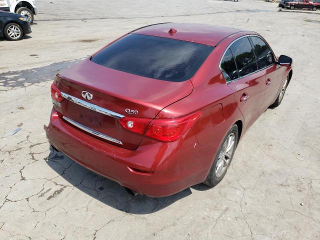Photo 4 from auction – 2015 INFINITI Q50 BASE with VIN JN1BV7AP9FM336815