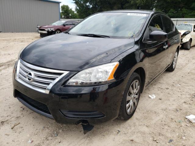 Photo 2 from auction – 2015 NISSAN SENTRA S with VIN 3N1AB7AP6FL657578