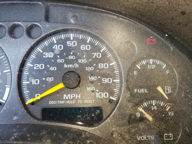 Photo 8 from auction – 2001 CHEVROLET BLAZER with VIN 1GNCT18W11K105176