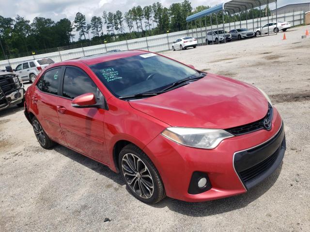 TOYOTA COROLLA L 2014 with VIN 2T1BURHEXEC012557 - Photo from auction