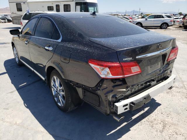 Photo 3 from auction – 2012 LEXUS ES 350 with VIN JTHBK1EG5C2496211