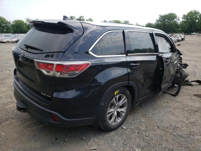 Photo 4 from auction – 2015 TOYOTA HIGHLANDER with VIN 5TDJKRFH7FS119377