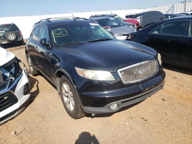 INFINITI FX35 2005 with VIN JNRAS08W35X213062 - Photo from auction