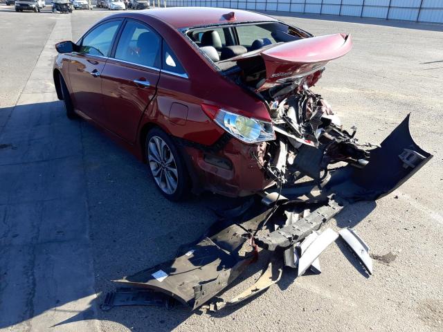 Photo 3 from auction – 2014 HYUNDAI SONATA SE with VIN 5NPEC4AC6EH911229