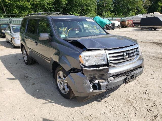 HONDA PILOT EXL 2012 with VIN 5FNYF4H56CB017545 - Photo from auction