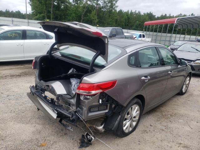 Photo 4 from auction – 2016 KIA OPTIMA EX with VIN 5XXGU4L31GG093068
