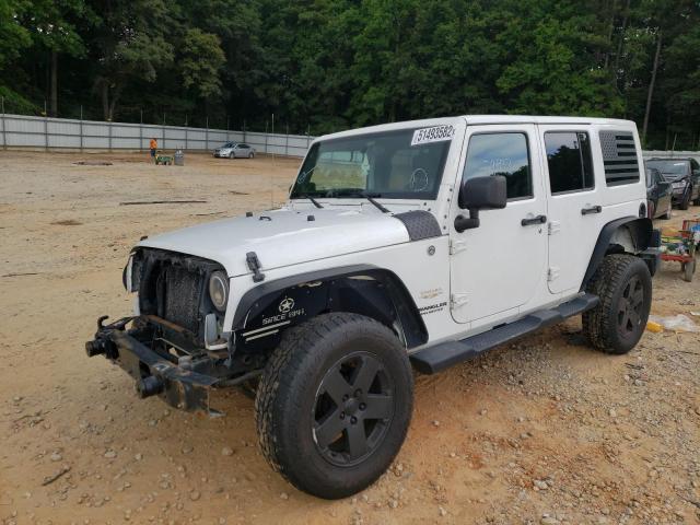Photo 2 from auction – 2012 JEEP WRANGLER U with VIN 1C4BJWEG1CL218384