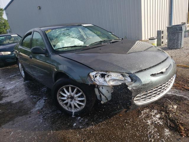 CHRYSLER SEBRING LX 2002 with VIN 1C3EL46X22N348644 - Photo from auction