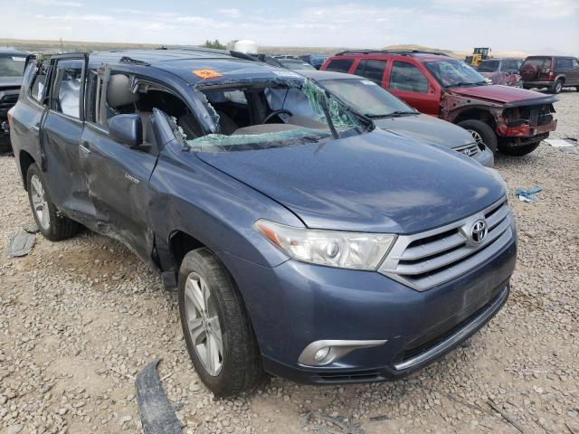 TOYOTA HIGHLANDER 2013 with VIN 5TDDK3EHXDS186094 - Photo from auction