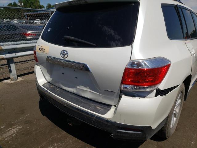 Photo 9 from auction – 2012 TOYOTA HIGHLANDER with VIN 5TDBK3EH2CS150213