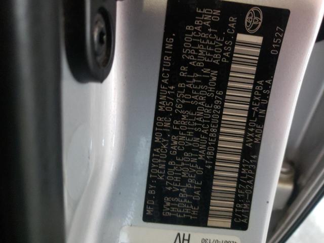 Photo 10 from auction – 2014 TOYOTA AVALON HYB with VIN 4T1BD1EB8EU028976