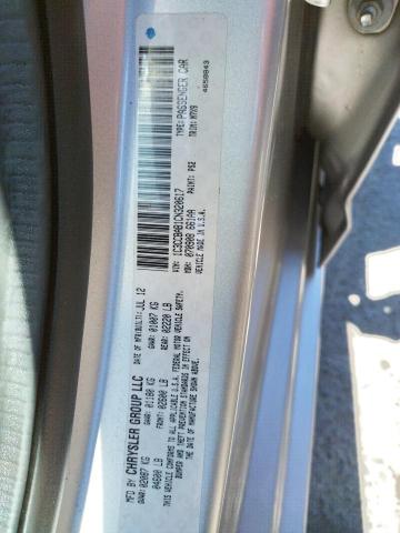 Photo 10 from auction – 2012 CHRYSLER 200 LX with VIN 1C3CCBAB1CN320617