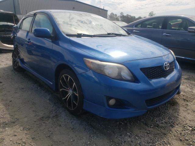 TOYOTA COROLLA BA 2009 with VIN 2T1BU40EX9C159904 - Photo from auction