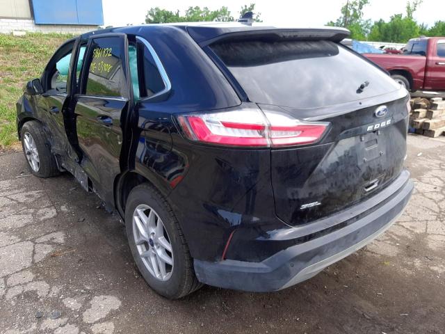 Photo 3 from auction – 2021 FORD EDGE SEL with VIN 2FMPK4J99MBA38663