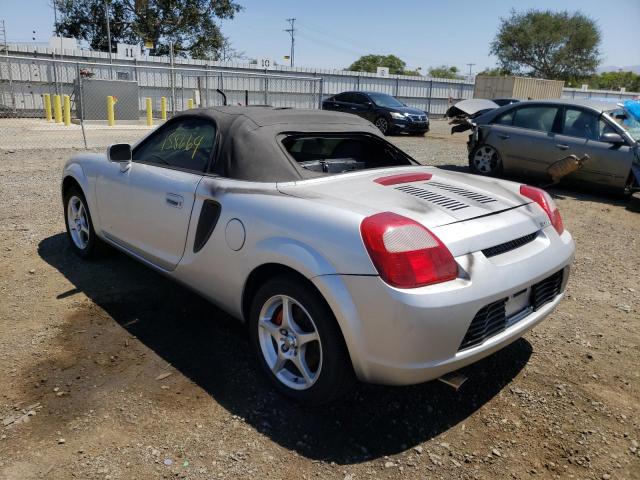 Photo 3 from auction – 2002 TOYOTA MR2 SPYDER with VIN JTDFR320520044495