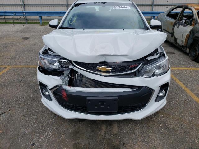 Photo 9 from auction – 2017 CHEVROLET SONIC LT with VIN 1G1JD5SH7H4123316
