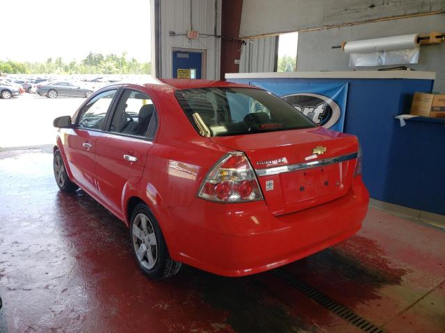 Photo 3 from auction – 2009 CHEVROLET AVEO LT with VIN KL1TG56E49B353746