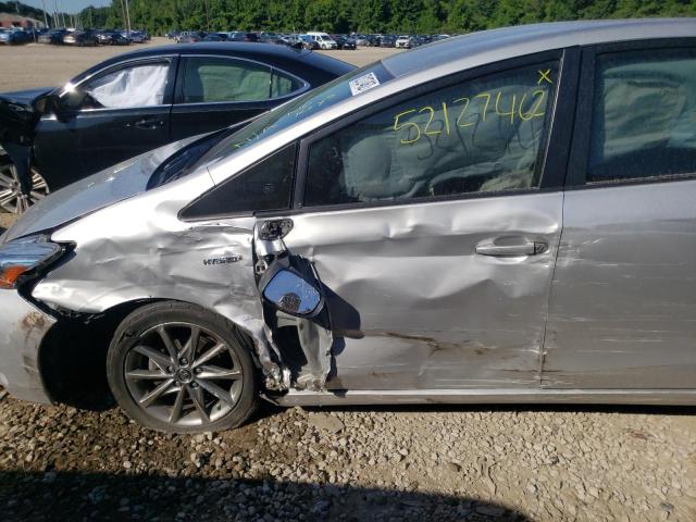 Photo 9 from auction – 2016 TOYOTA PRIUS V with VIN JTDZN3EU1GJ050612