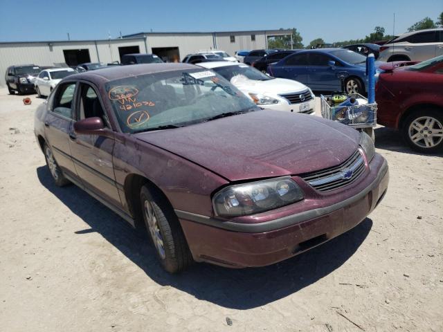 CHEVROLET IMPALA 2004 with VIN 2G1WF52E649421076 - Photo from auction