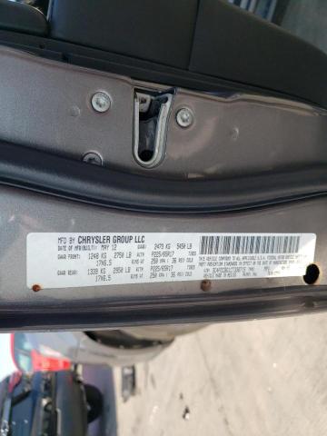 Photo 10 from auction – 2012 DODGE JOURNEY SX with VIN 3C4PDCBG1CT336715