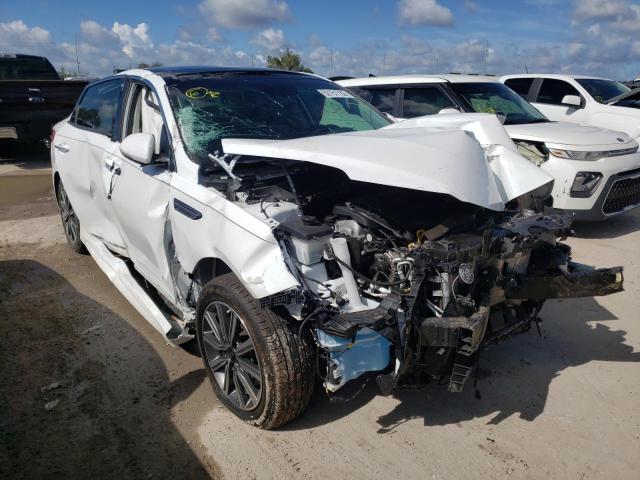 KIA OPTIMA EX 2019 with VIN 5XXGU4L18KG338889 - Photo from auction