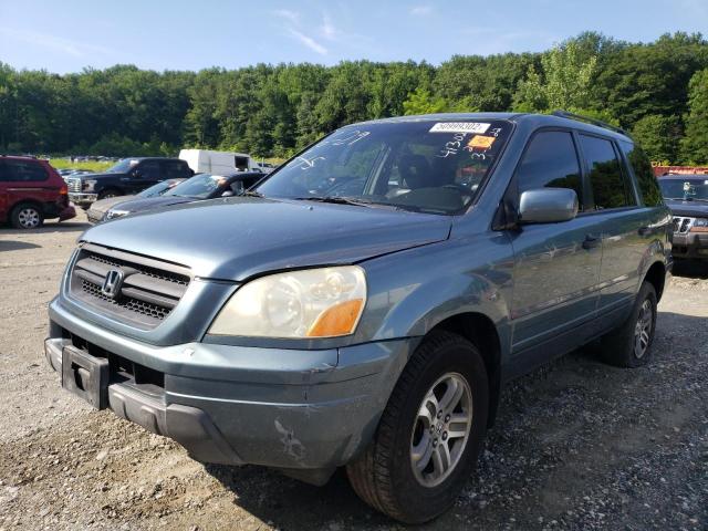 Photo 2 from auction – 2005 HONDA PILOT EXL with VIN 5FNYF18585B048040