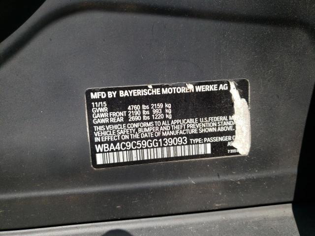 Photo 10 from auction – 2016 BMW 428 XI GRA with VIN WBA4C9C59GG139093