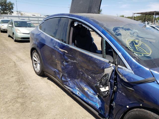 Photo 9 from auction – 2020 TESLA MODEL X with VIN 5YJXCDE26LF261288